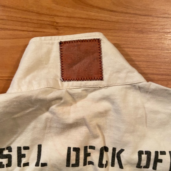 DIESEL 5J Deck Off cotton bomber full zip jacket - Picture 10 of 14